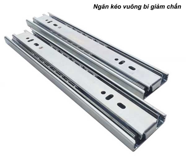 Ray trượt vuông bi giảm chấn