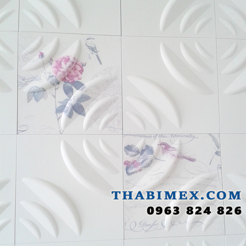 ốp tường hoa smc