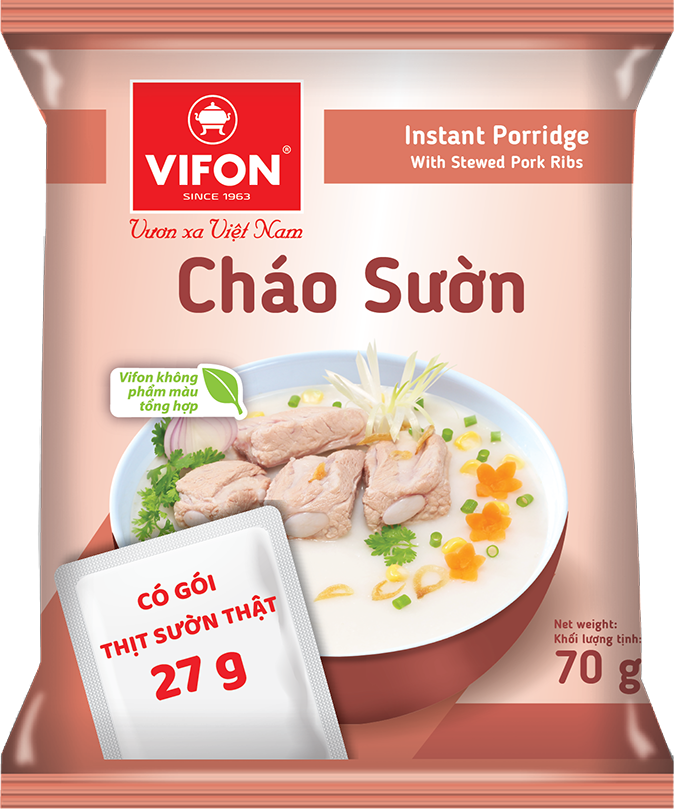 Cháo sườn 70g Cháo sườn 70g