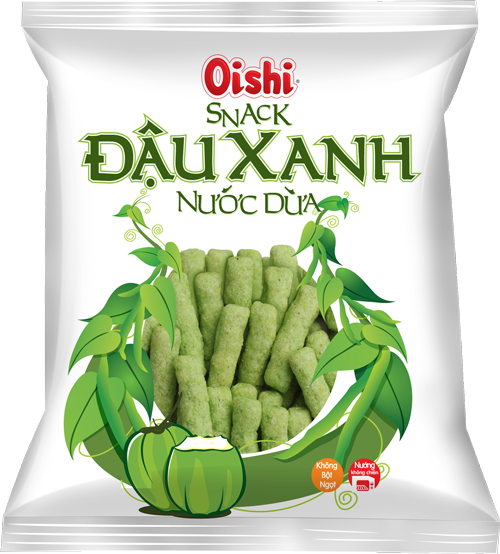 Snack đậu xanh nước dừa