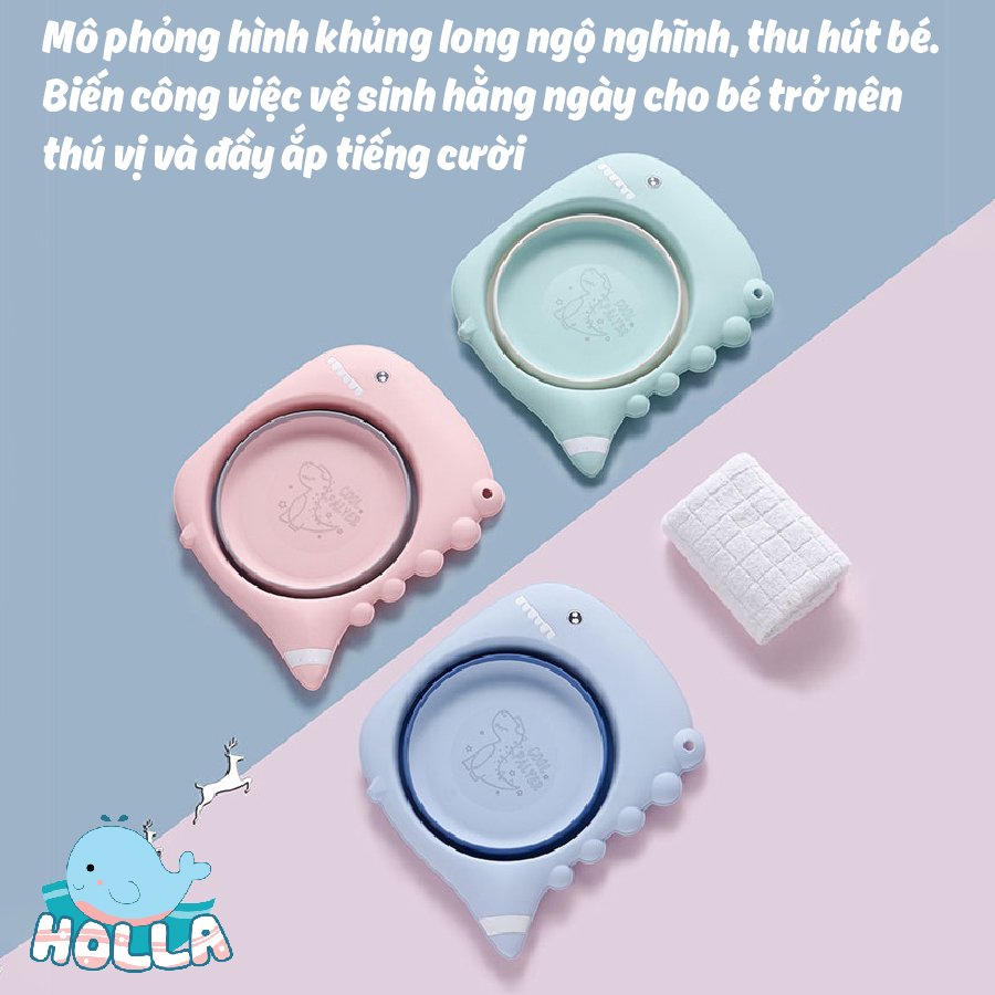 Hình khủng long ngộ nghĩnh thu hút bé