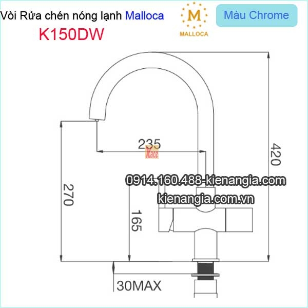 Voi-chau-rua-chen-NUOC-UONG-nong-lanh-Malloca-K150DW-TSKT