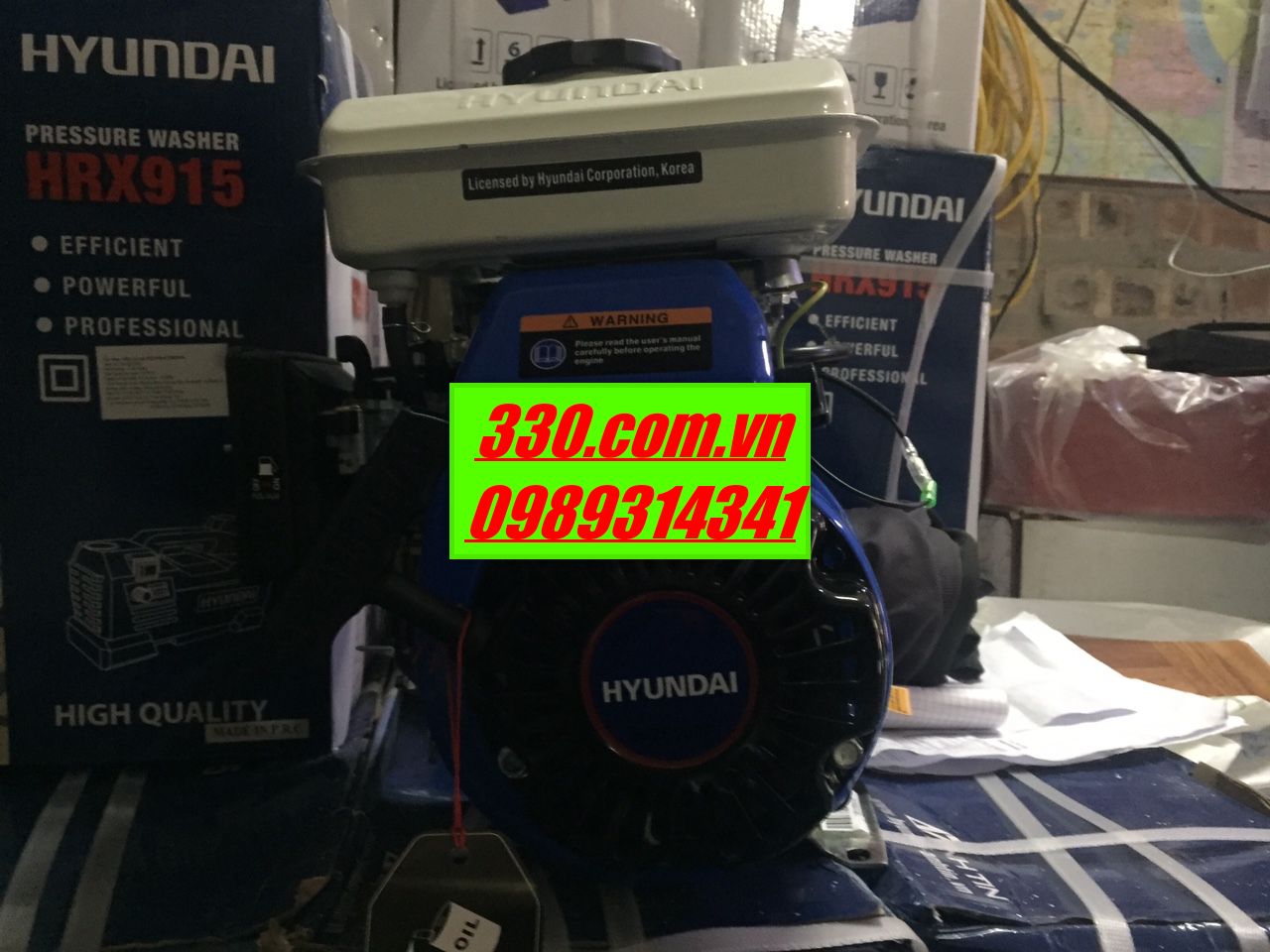 Động cơ xăng Hyundai HGE100P