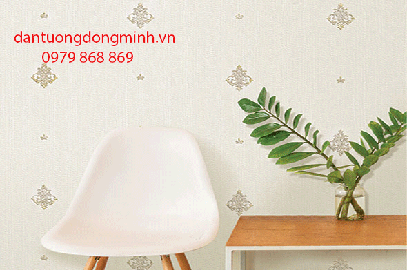 Phối cảnh giấy dán tường Hàn Quốc Living 70120 
