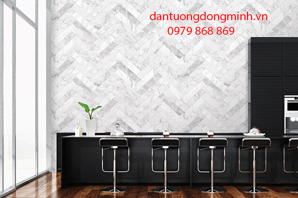 Phối cảnh giấy dán tường Living 70138 của Hàn Quốc