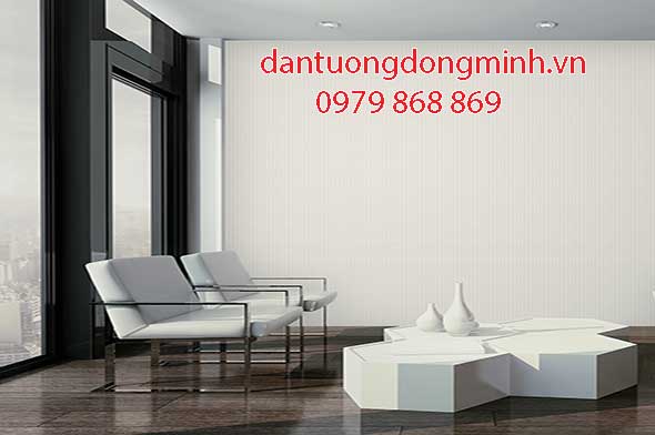 phối cảnh không gian sử dụng giấy dán tường 2016-2
