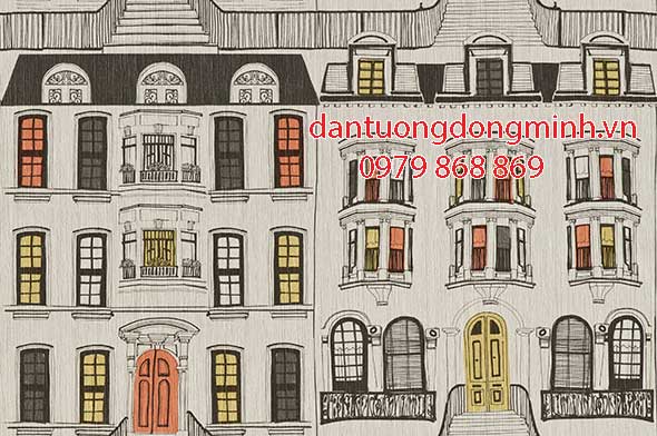 Mẫu giấy dán tường Nhật Bản Fine 3701
