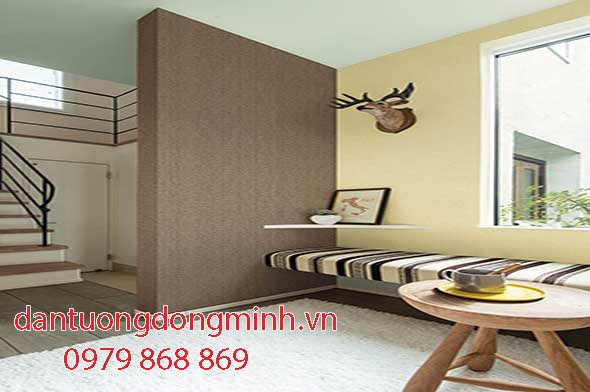 Phối cảnh sử dụng giấy dán tường Nhật Bản BA6048