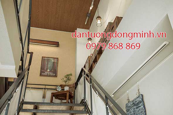 Phối cảnh giấy dán tường Nhật Bản BA6004