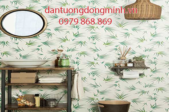 Phối cảnh giấy dán tường Nhật Bản BA6012