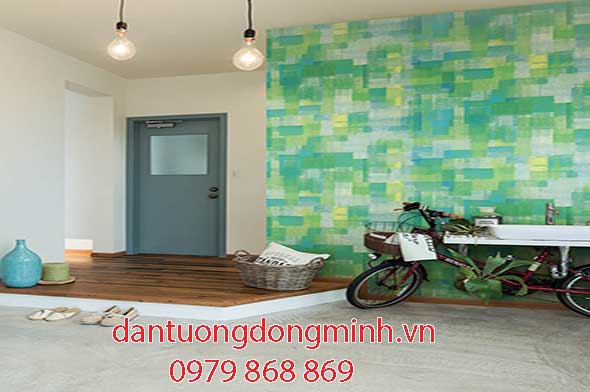 Phối cảnh giấy dán tường Nhật Bản BA6015