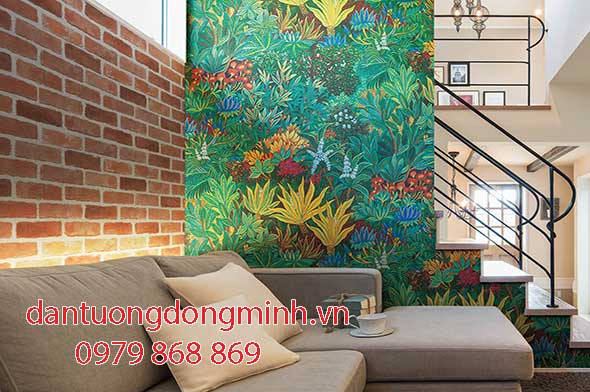 Phối cảnh giấy dán tường Nhật Bản BA6057