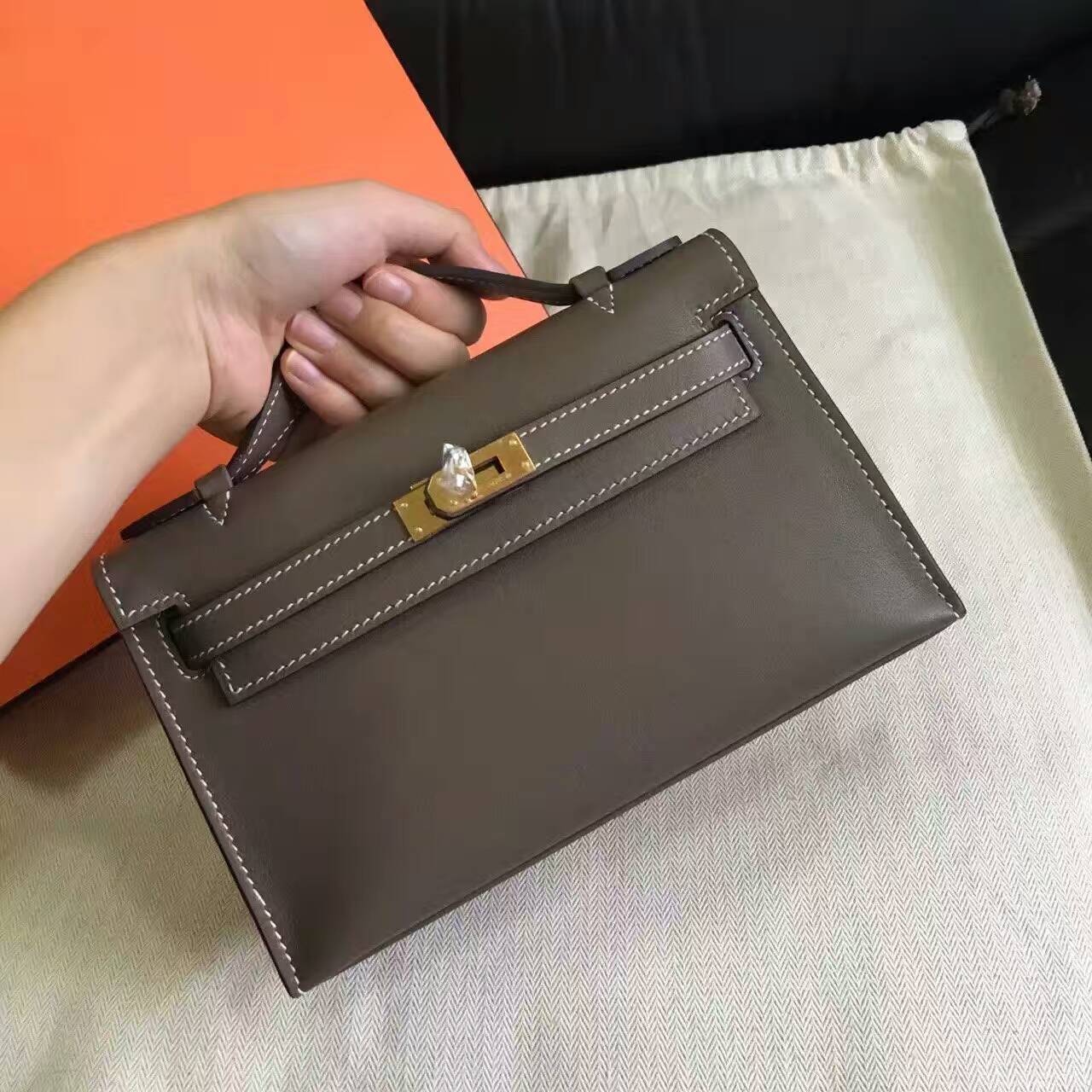 Túi xách Hermes Kelly Mini 22CM TXHM001