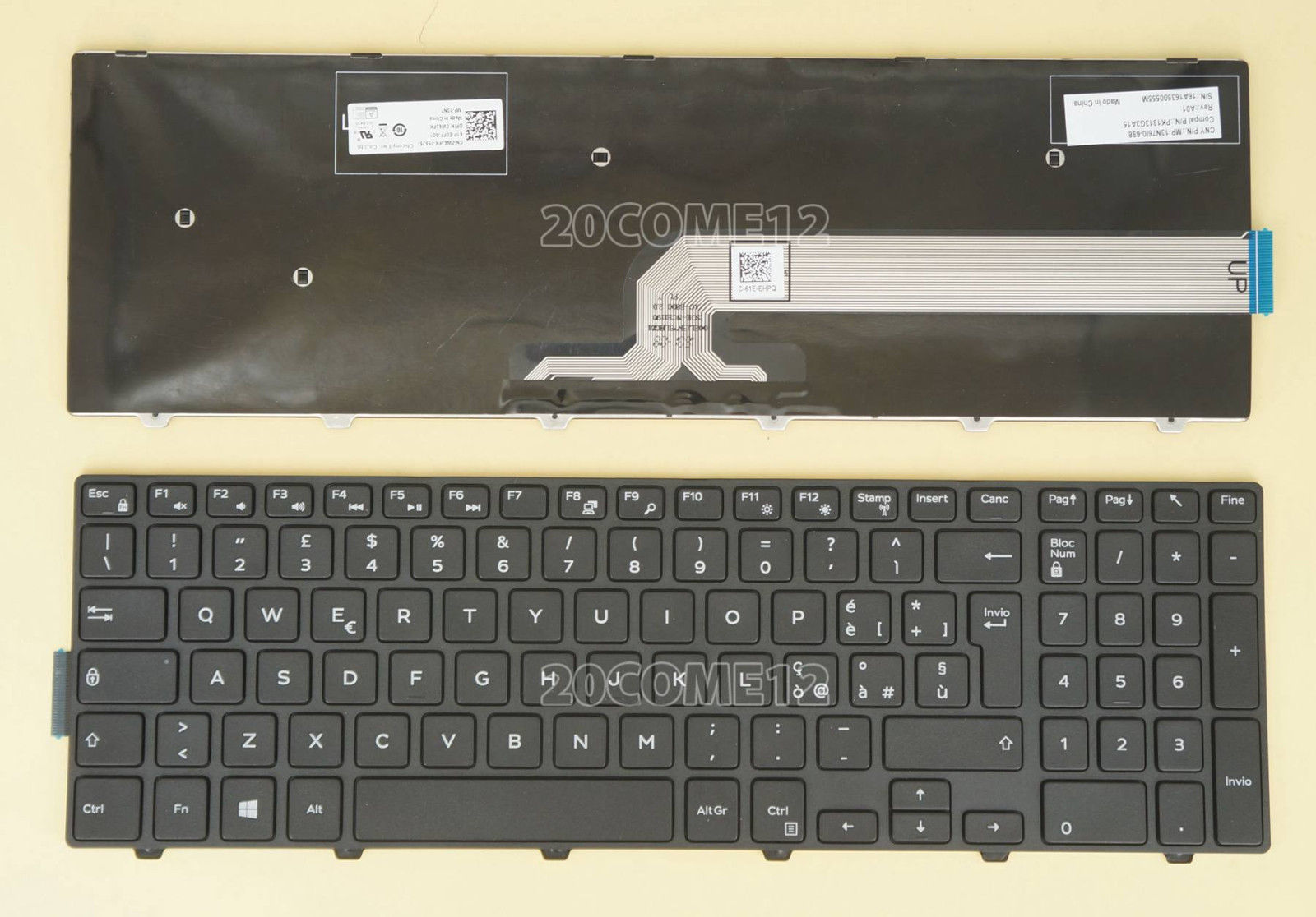 Bàn Phím Laptop Dell vostro 3559