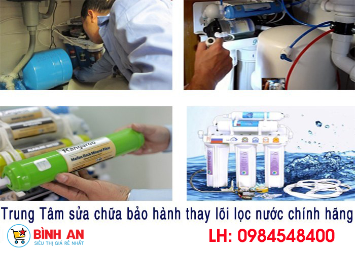 Dịch vụ sửa chữa, thay lõi lọc nước chính hãng tại nhà