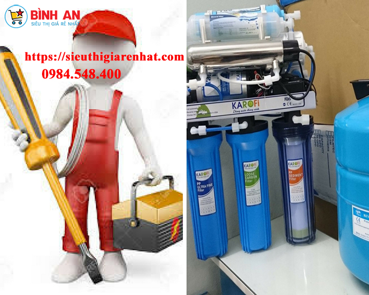 Những lỗi thường gặp ở máy lọc nước RO