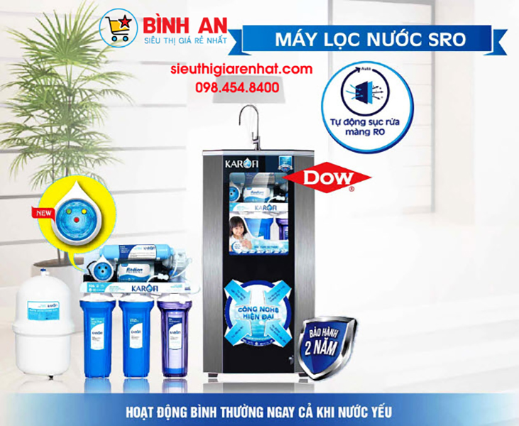 Máy lọc nước RO cao cấp tại Bình An