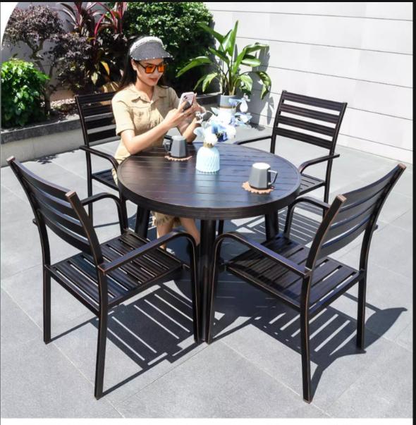 BÀN GHẾ SÂN VƯỜN NGOÀI TRỜI NHÔM ĐÚC CAO CẤP - KHẲNG ĐỊNH VỊ THẾ GIA CHỦ