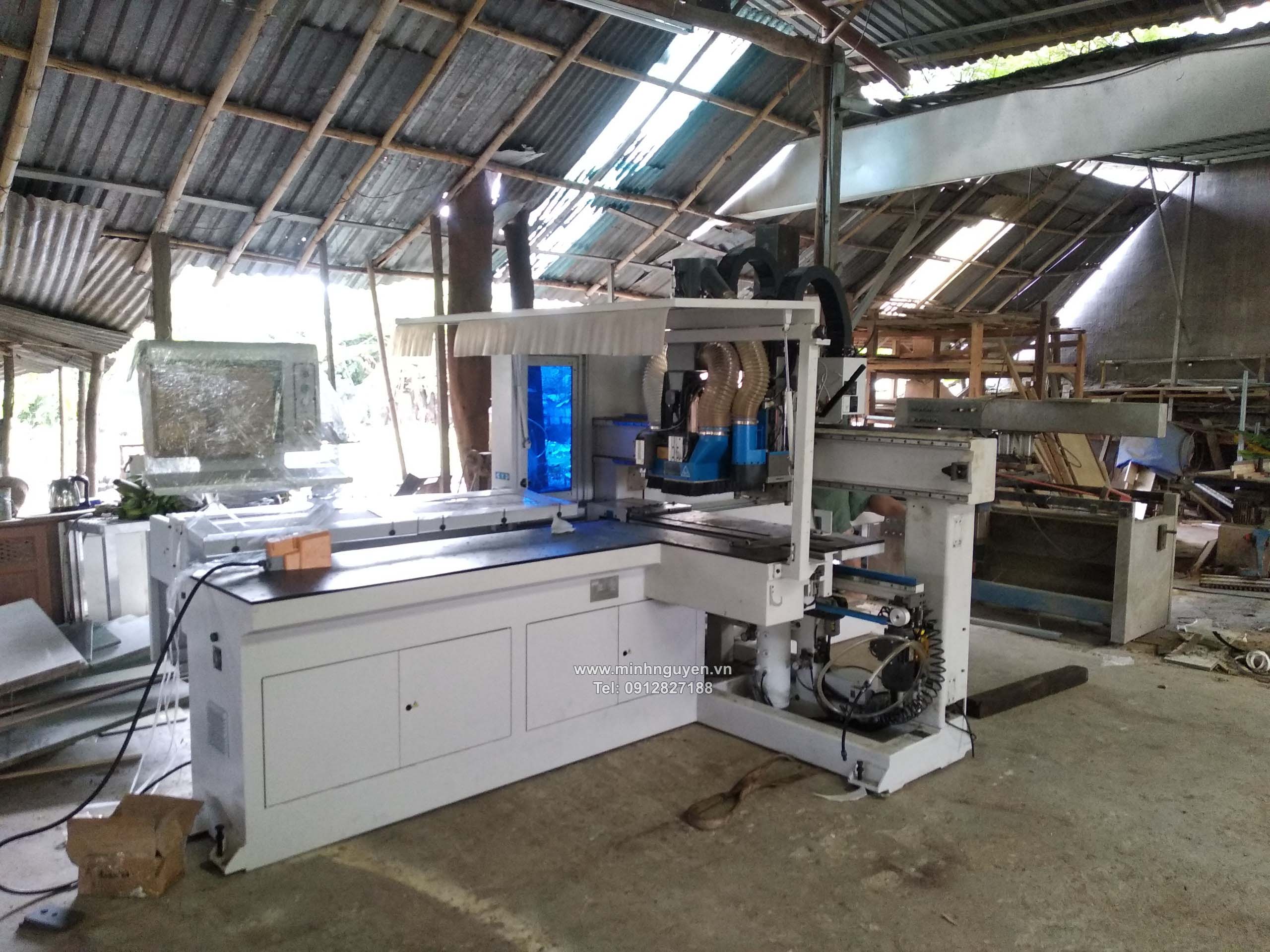Máy CNC - Khoan 5 mặt đã về tới xưởng MIFA