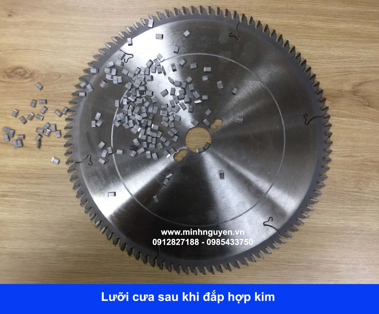 ĐẮP LẠI HỢP KIM LƯỠI CƯA