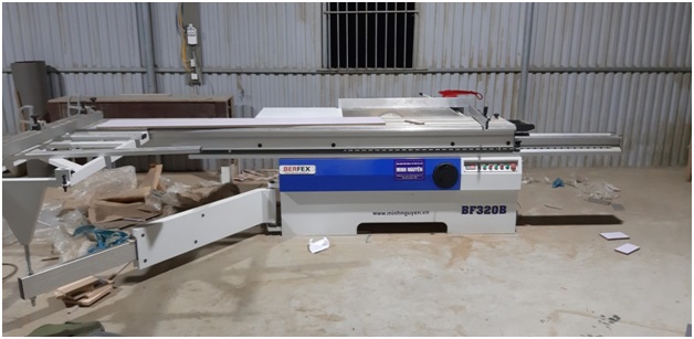 Cưa bàn trượt Berfex luôn được yêu thích tại các xưởng gỗ