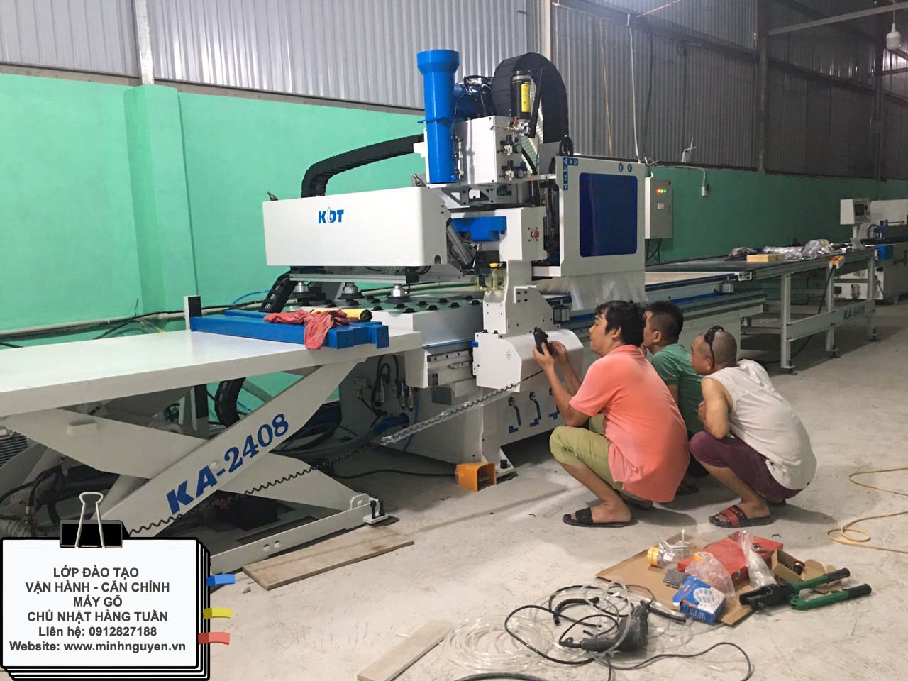 CÁC BƯỚC SỬ DỤNG MÁY CNC GỖ