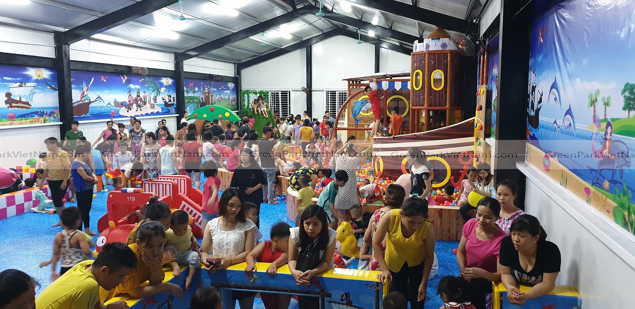 Đầu tư khu vui chơi trẻ em trong nhà thu hồi vốn sau 2 tháng dễ hay khó?