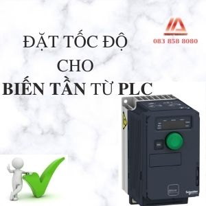 CÀI ĐẶT TỐC ĐỘ BIẾN TẦN TỪ PLC