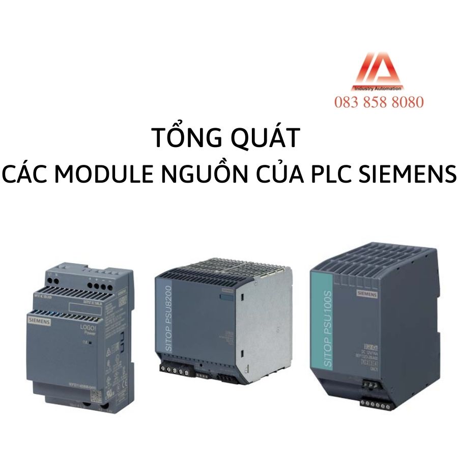 TỔNG QUÁT VỀ CÁC MODULE NGUỒN CỦA PLC SIEMENS