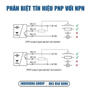 PHÂN BIỆT TÍN HIỆU NPN VÀ PNP