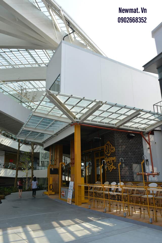 Công trình tiêu biểu sử dụng tấm lợp nhựa lấy sáng Polycarbonate
