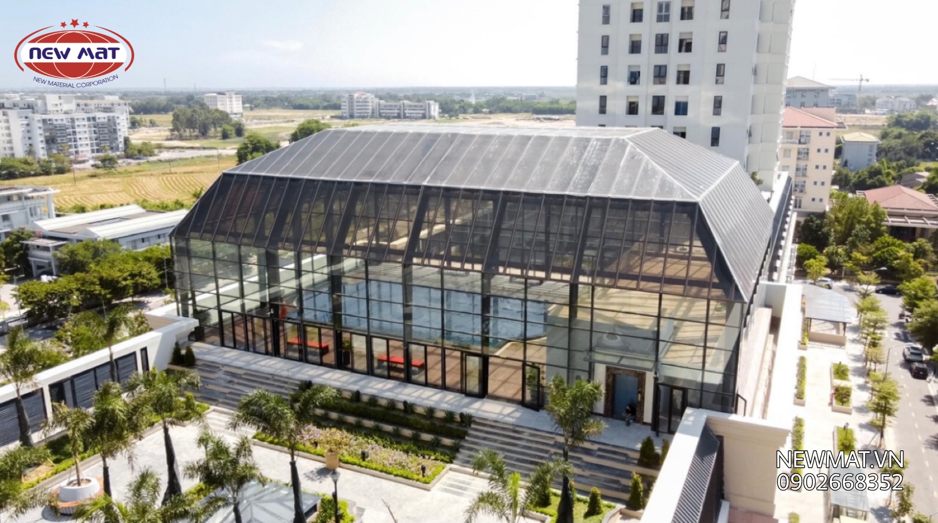 Tại sao  chủ đầu tư và các nhà thầu lại tin dùng sản phẩm polycarbonate của công ty cổ phần newmat