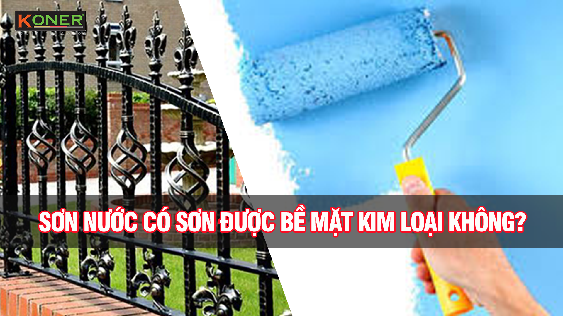 SƠN NƯỚC CÓ SƠN KIM LOẠI ĐƯỢC KHÔNG?