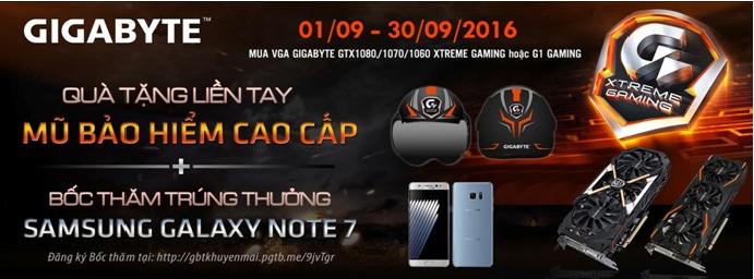 Mua VGA GIGABYTE khủng nhận quà sành điệu