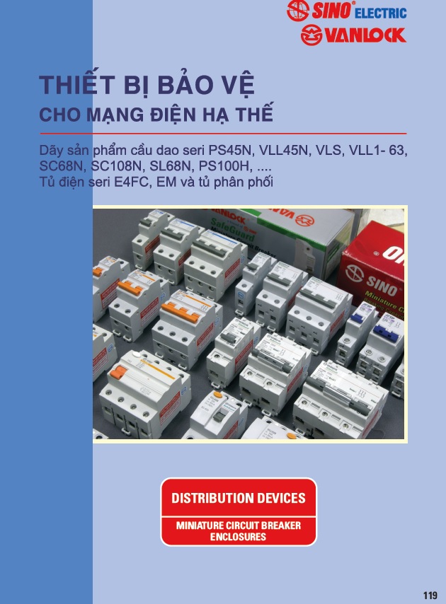 Cầu dao tự động (MCB, RCCB, RCBO)