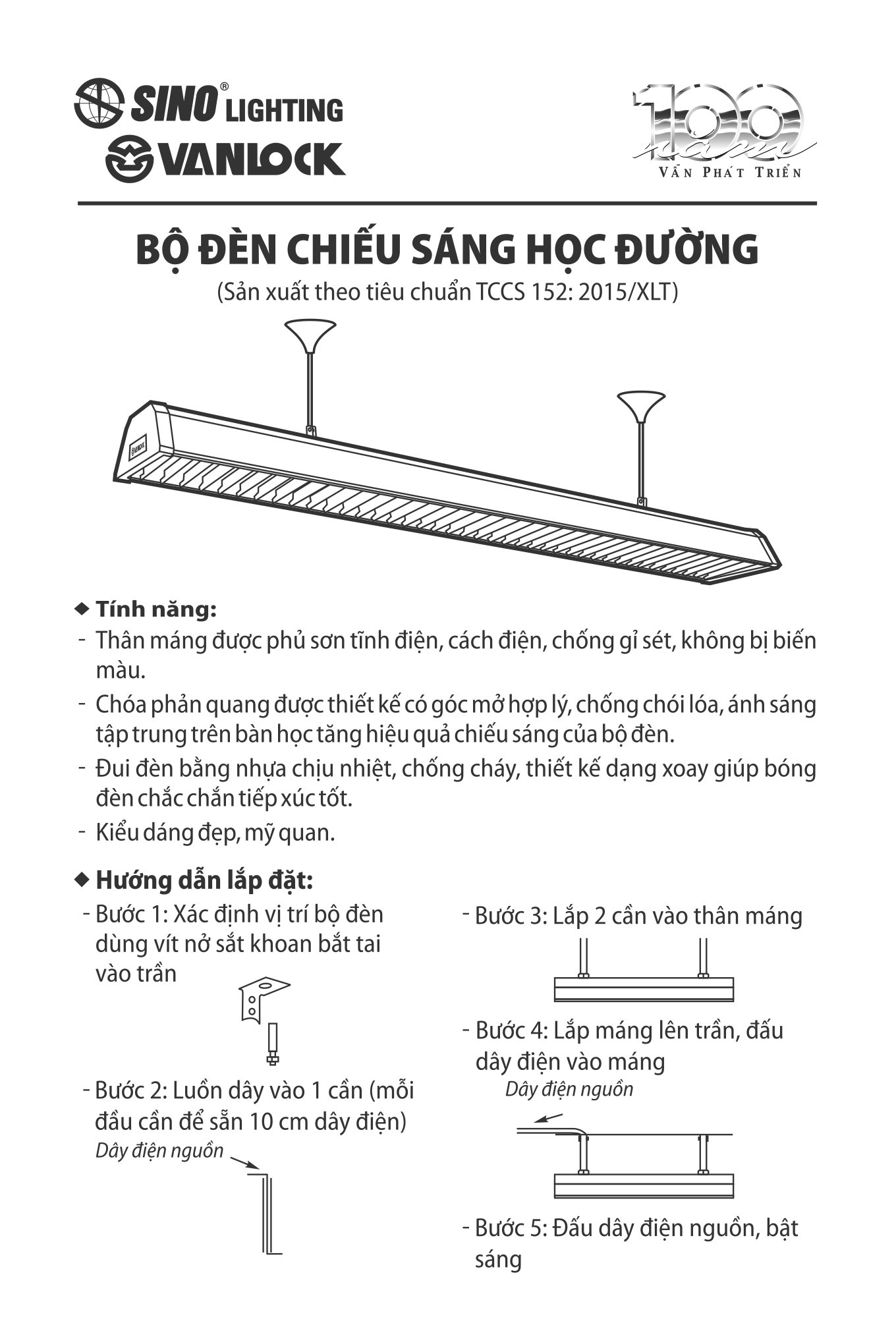 HDSD đèn học đường SPP