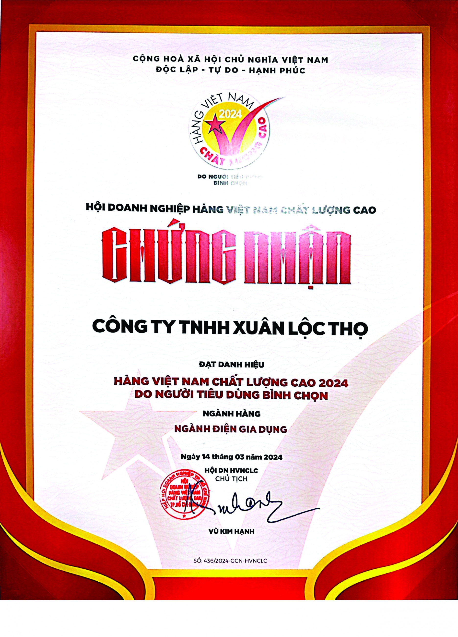 Các giải thưởng