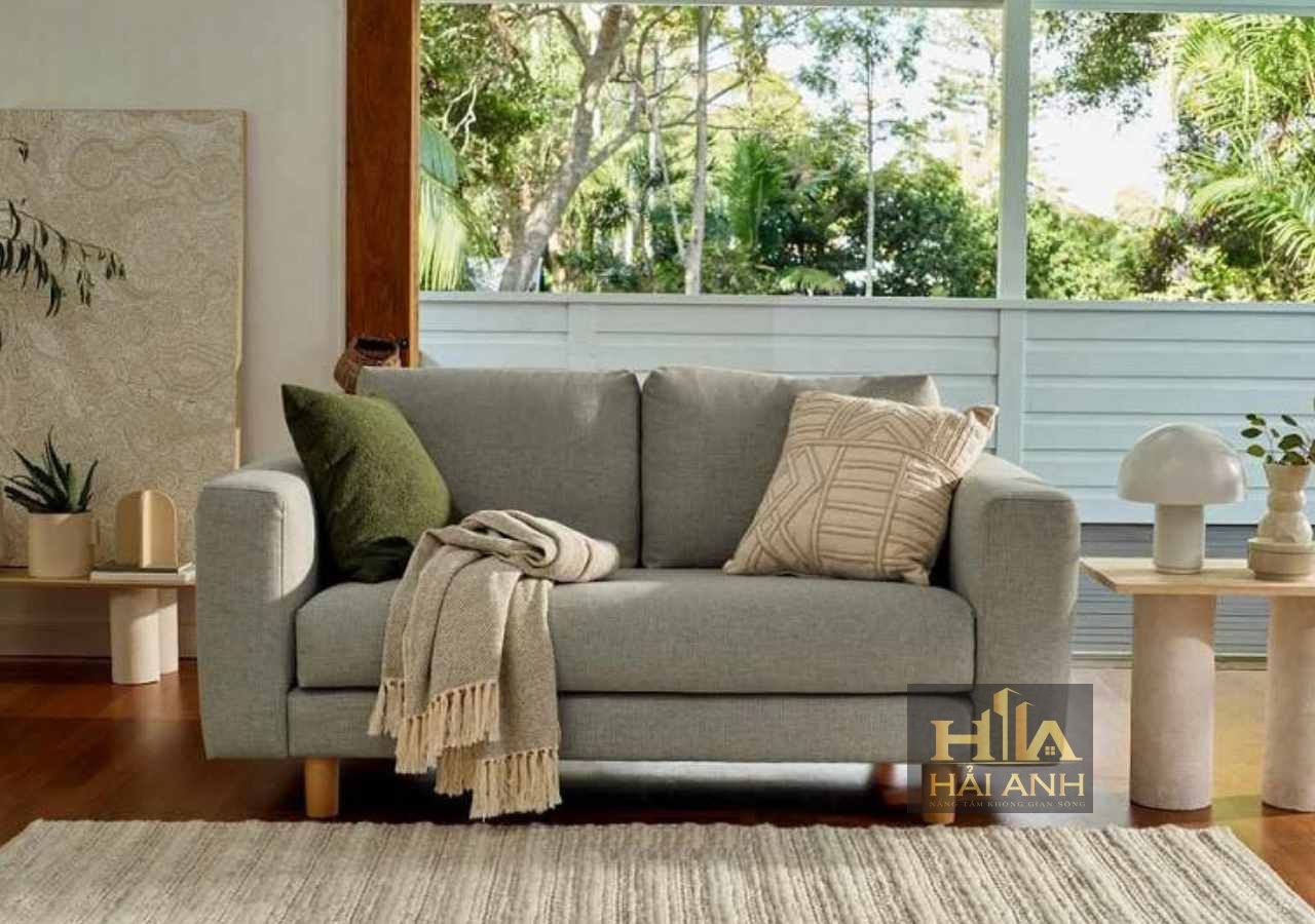 10+ Mẫu Ghế Sofa Gỗ Mini Đơn Giản Cho Phòng Khách