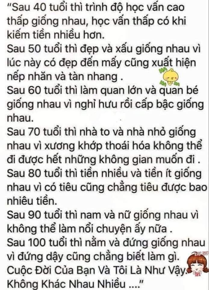 TUỔI 60 NGHĨ SUY GÌ