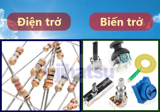 Biến trở là gì? Chiết áp là gì?  Dải màu điện trở là gì? Công suất của điện trở?