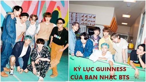 KỶ LỤC GUINNESS CỦA BAN NHẠC BTS MỚI NHẤT - THEO SÁCH KỶ LỤC GUINNESS