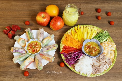 NEM CUỐN ĂN KIỂU EAT CLEAN