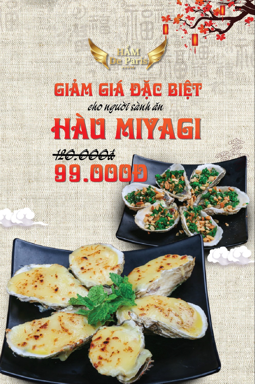 Hàu Miyagi Thượng Hạng Ưu Đãi Chỉ 99K