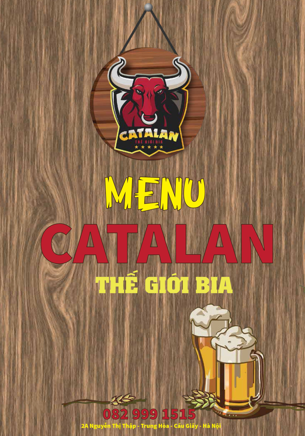 Menu Mới Nhà Hàng Catalan Thế Giới Bia 2021