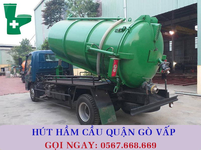 Hút hầm cầu quận Gò Vấp chuyên nghiệp, "UY TÍN + GIÁ RẺ"