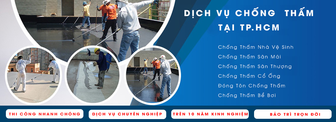 Dịch vụ chống thấm tường nhà, chống dột bảo hành 12 năm - Thợ Hay