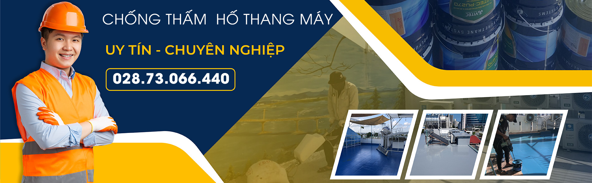 Chống Thấm Hố Pit Thang Máy Chuyên Nghiệp
