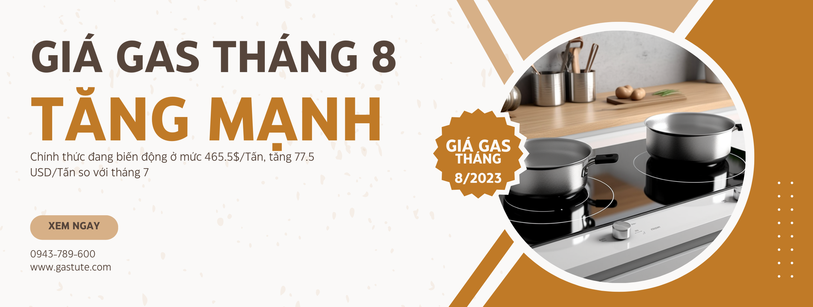 Giá Gas Tháng 8 Năm 2023 Tăng Mạnh【 Giá Ga Mới Nhất 8/2023 】