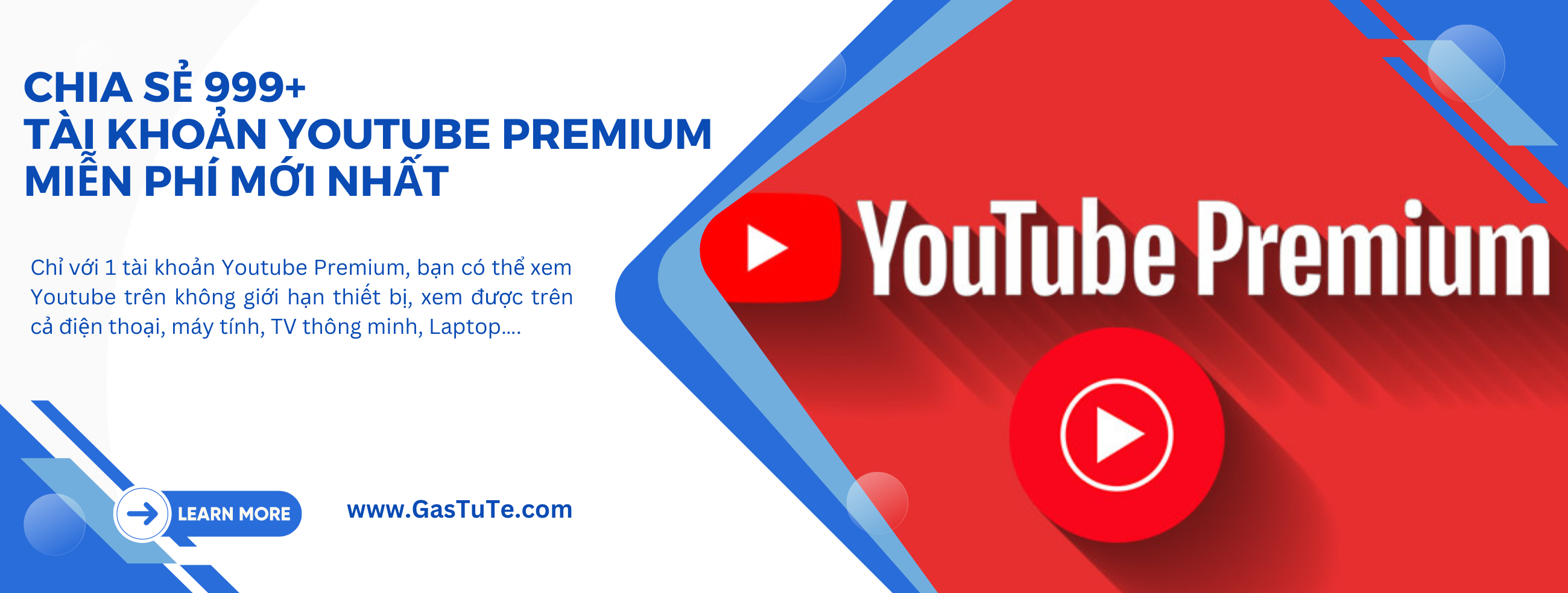 Share Tài Khoản Youtube Premium Miễn Phí 2024