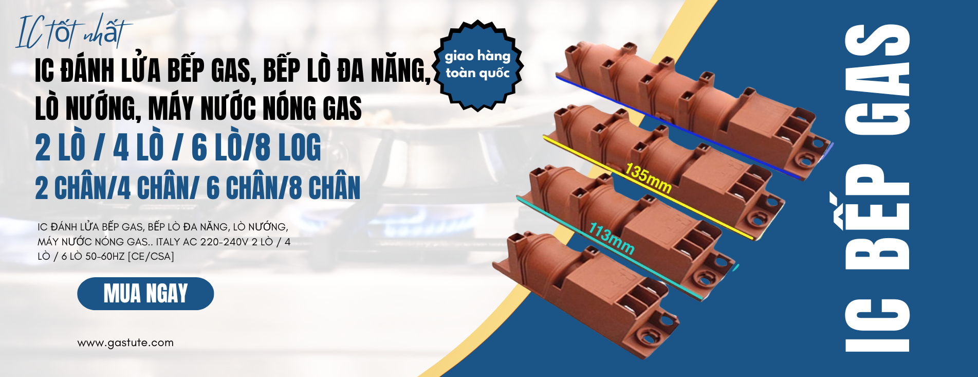 IC Đánh Lửa Bếp Gas: Hướng Dẫn Lắp Đặt và Sử Dụng